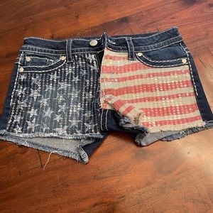 Knox Rose American Flag Shorts